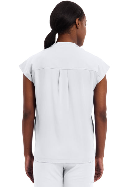 Purple Label 2152 Women's Journey Scrub Top White