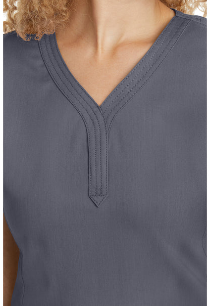 Purple Label 2167 Women's Jane Scrub Top Pewter
