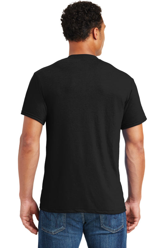 Jerzees Dri-Power 100% Polyester T-Shirt. 21M Black