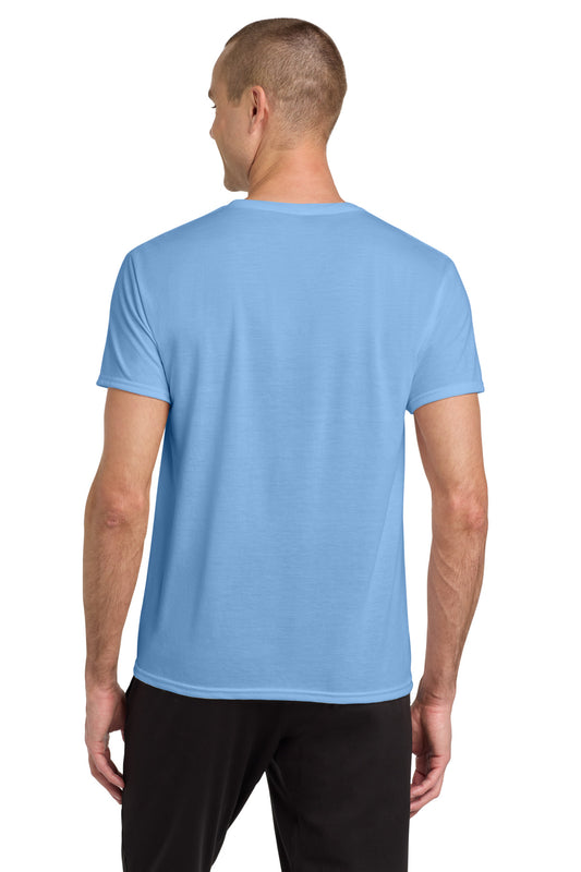 Jerzees Dri-Power 100% Polyester T-Shirt. 21M Light Blue