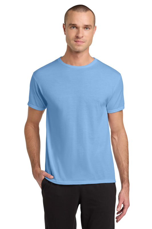 Jerzees Dri-Power 100% Polyester T-Shirt. 21M Light Blue