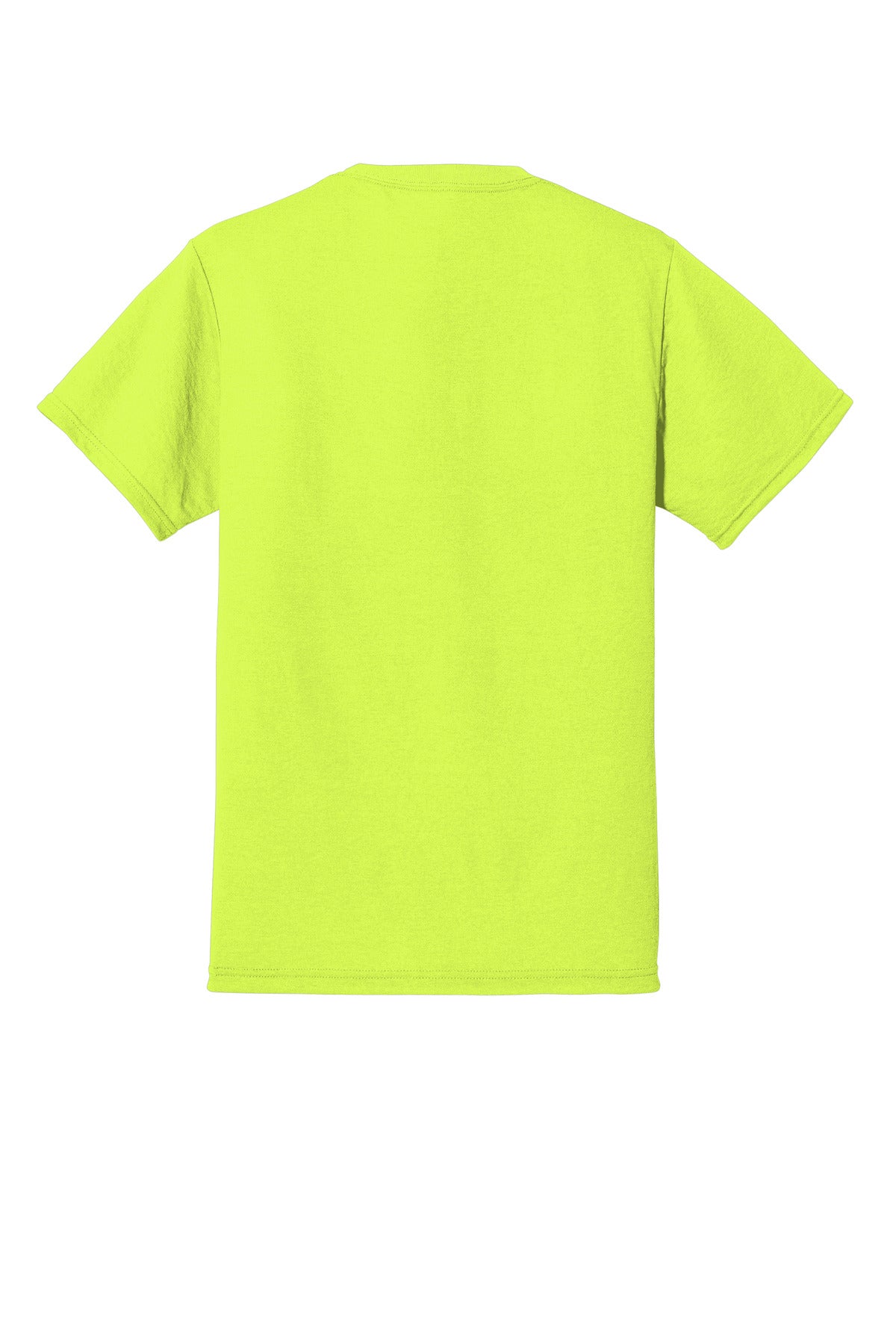 Jerzees Dri-Power 100% Polyester T-Shirt. 21M Safety Green