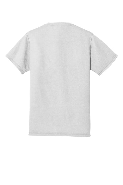 Jerzees Dri-Power 100% Polyester T-Shirt. 21M White