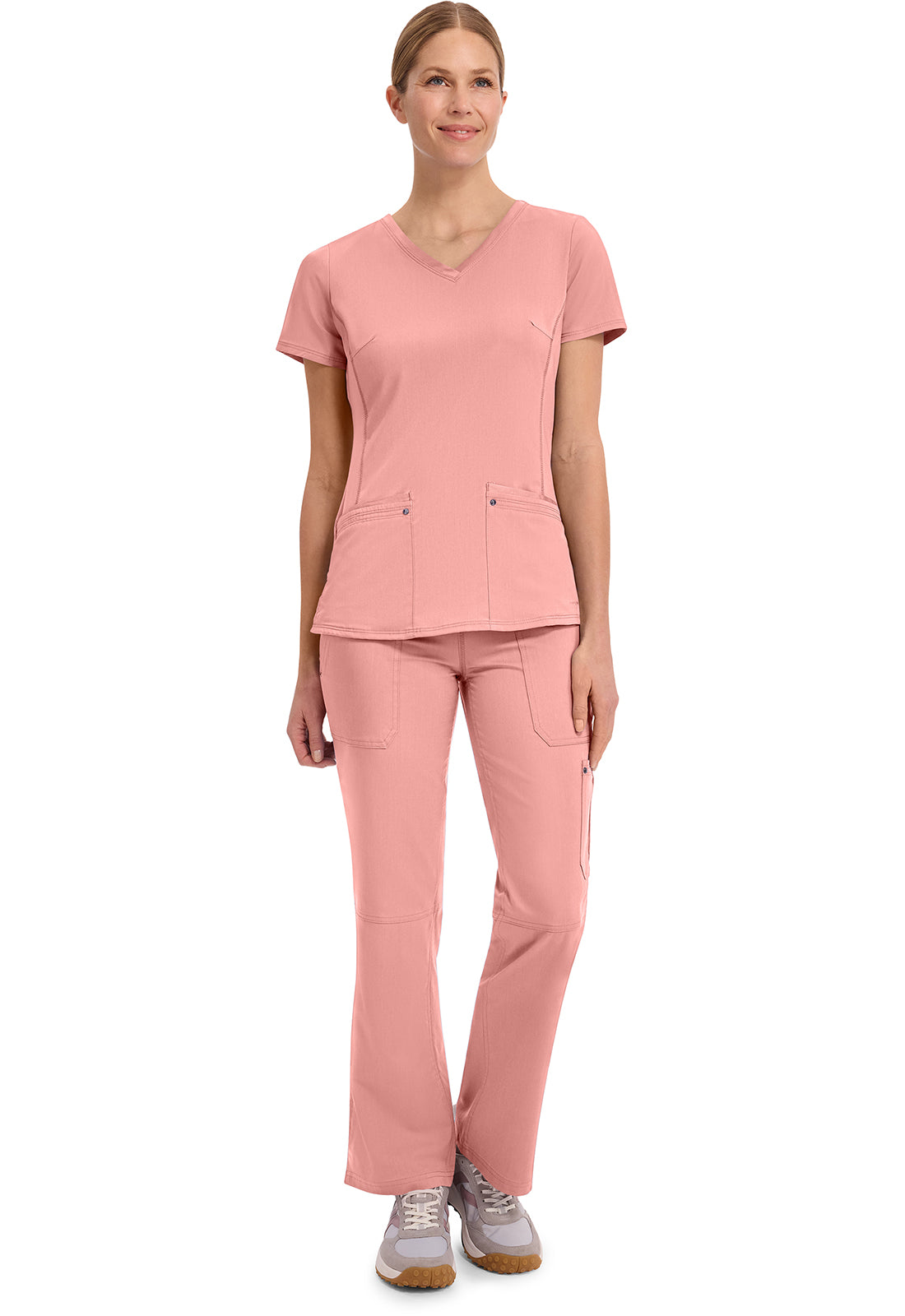 Purple Label 2245 Women's Juliet Scrub Top Blushing Peach