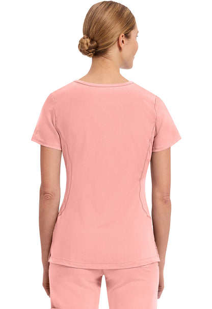 Purple Label 2245 Women's Juliet Scrub Top Blushing Peach