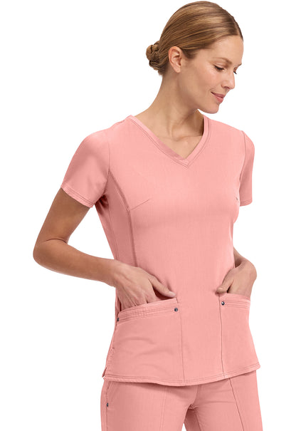 Purple Label 2245 Women's Juliet Scrub Top Blushing Peach