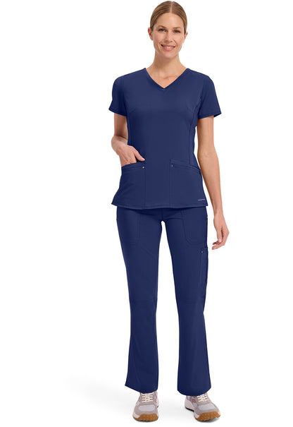 Purple Label 2245 Women's Juliet Scrub Top Navy
