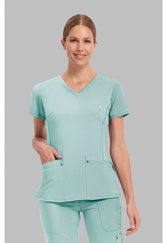 Purple Label 2245 Women's Juliet Scrub Top Rainwater
