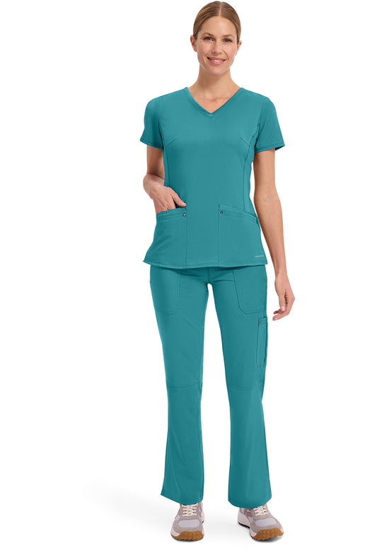 Purple Label 2245 Women's Juliet Scrub Top Teal