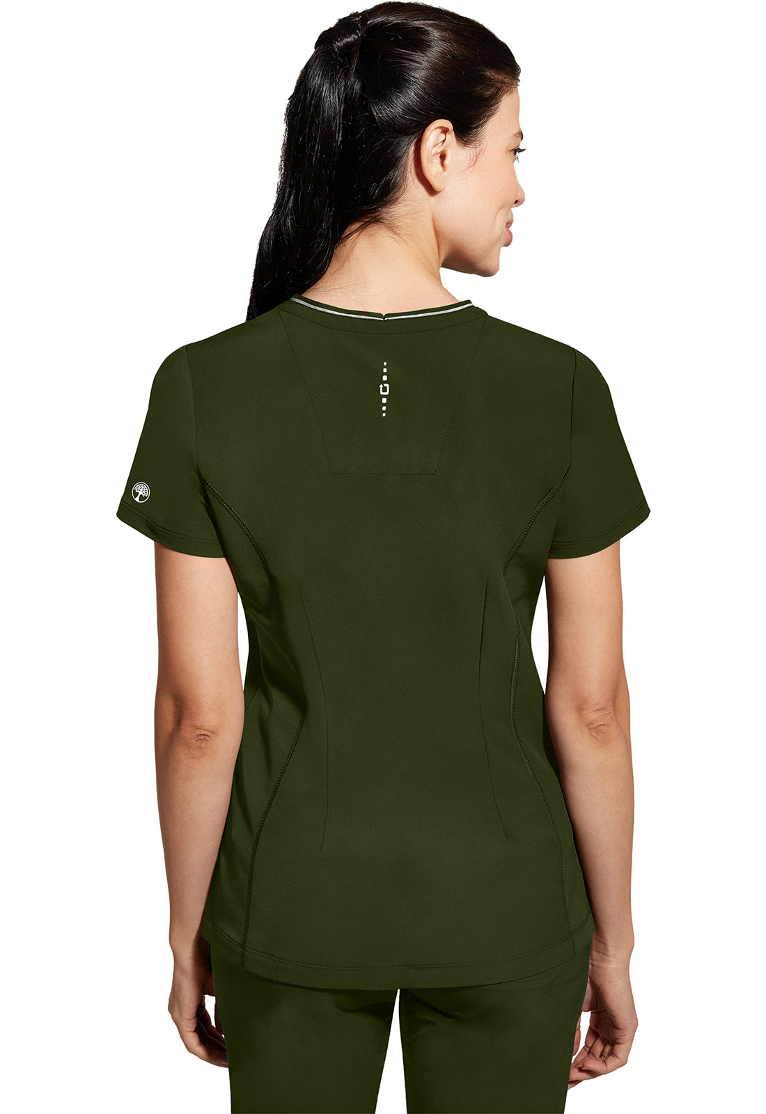 HH 360 2274 Women's Sonia Scrub Top Dark Pine