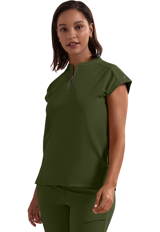 HH360 2274 Women's Sonia Scrub Top Dark Pine