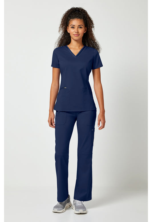 Purple Label 2278 Women's Jasmin Scrub Top Navy