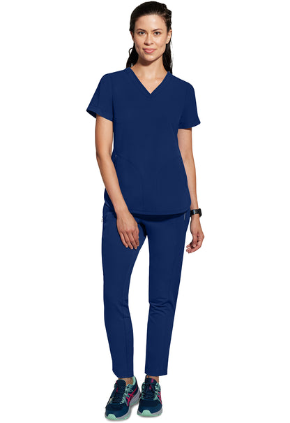HH 360 2285 Women's Skyler Scrub Top Navy