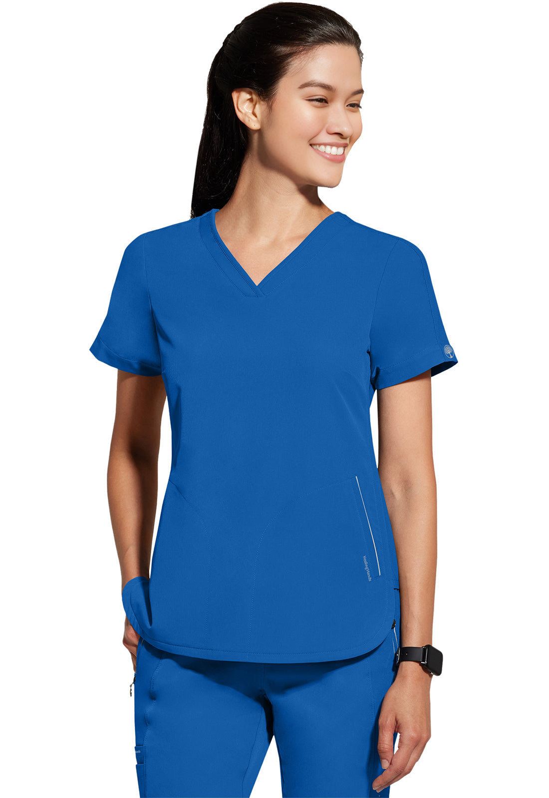 HH 360 2285 Women's Skyler Scrub Top image 3