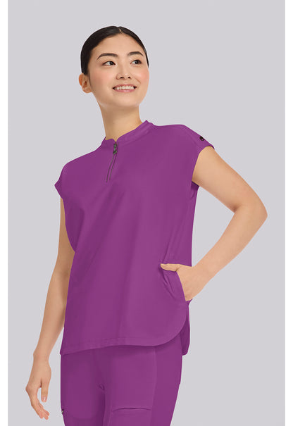 HH 360 2286 Women's Sandy Scrub Top Plum Violet