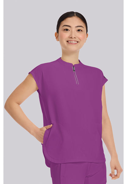 HH 360 2286 Women's Sandy Scrub Top Plum Violet