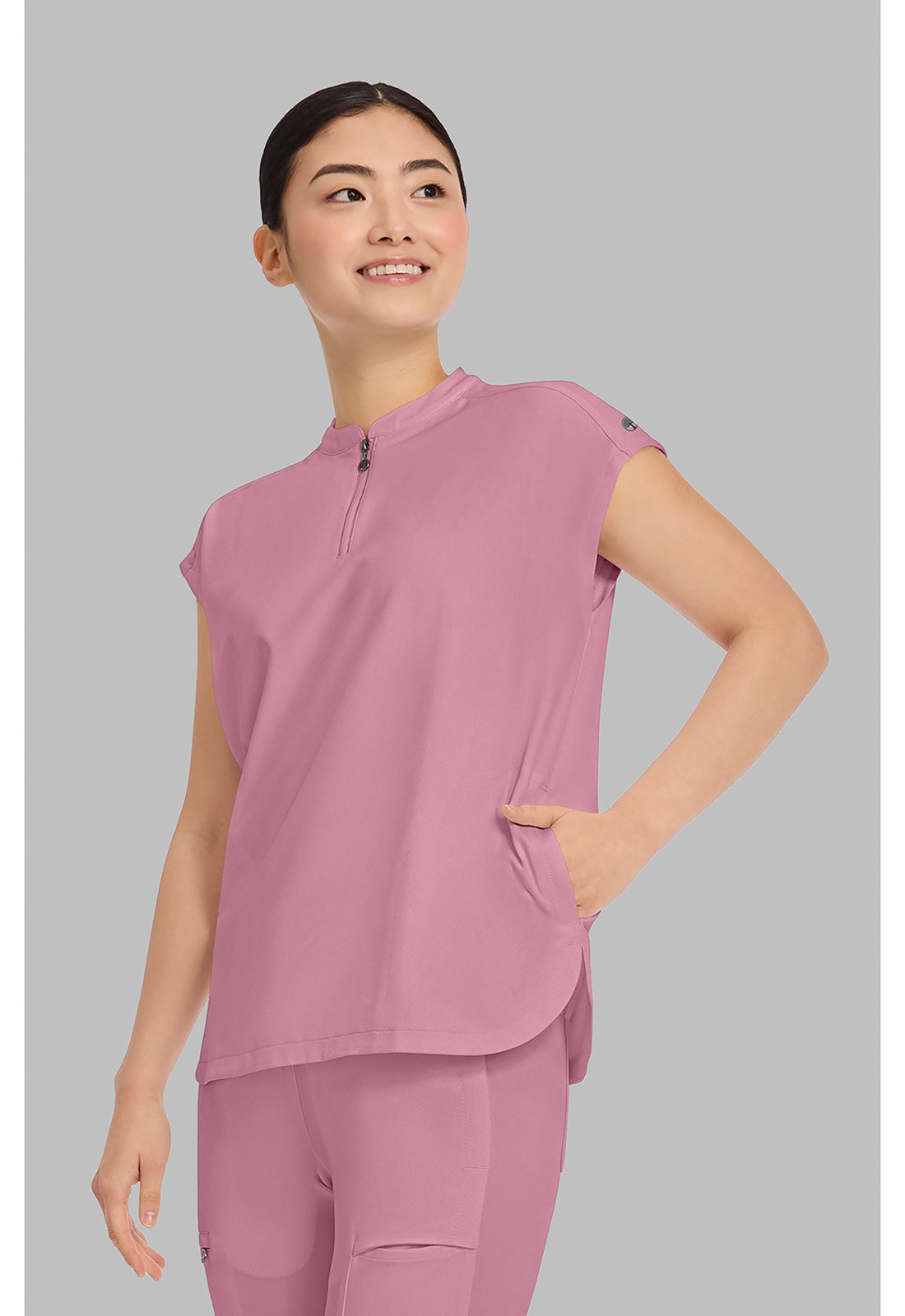 HH 360 2286 Women's Sandy Scrub Top Precious Pink
