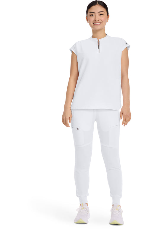 HH 360 2286 Women's Sandy Scrub Top White
