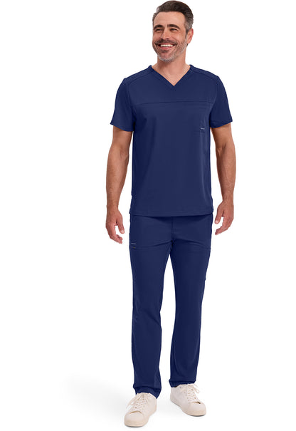 Purple Label 2330 Men's Justin Scrub Top Navy