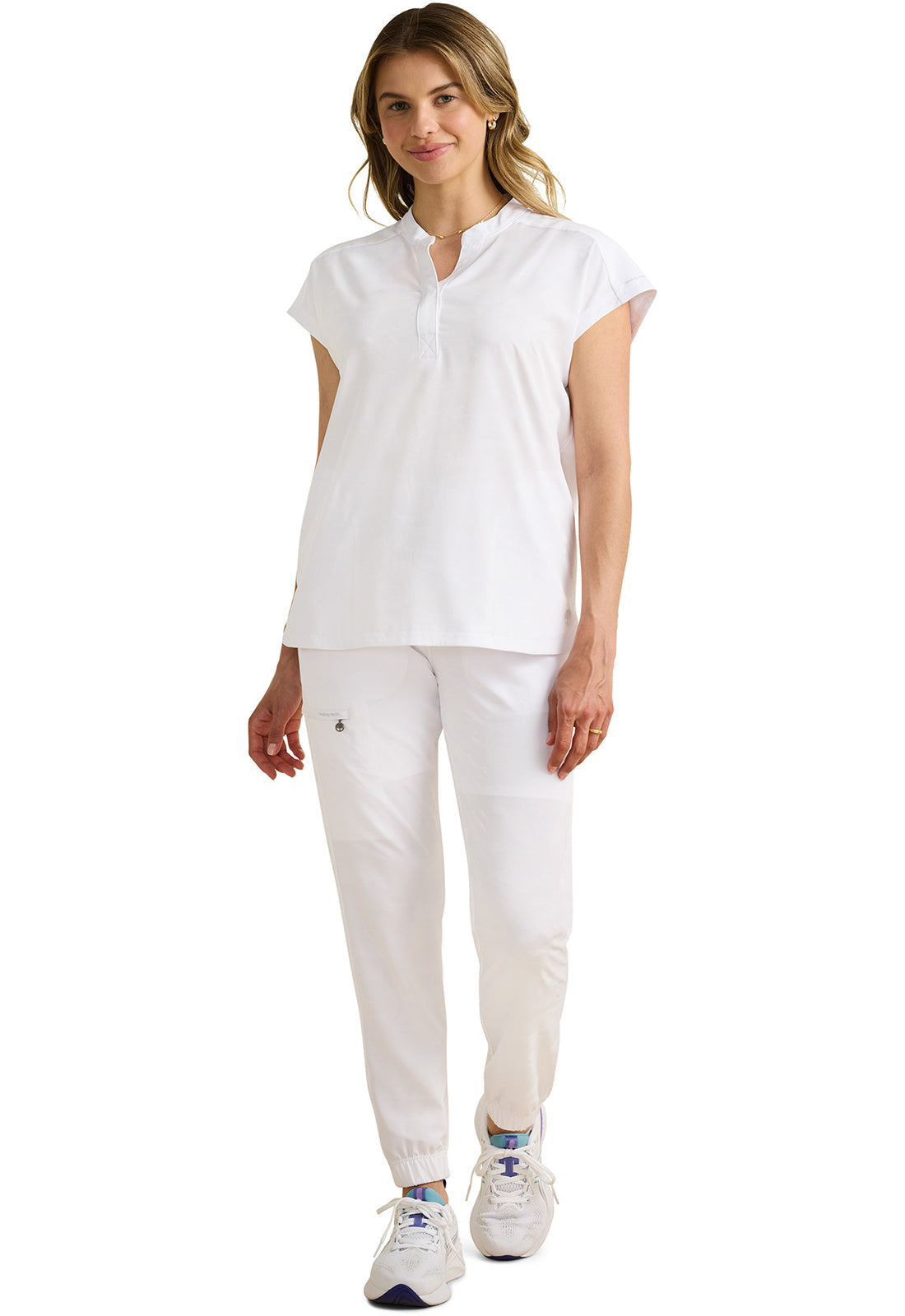 Purple Label 2352 Women's Journey Camo Scrub Top image 2