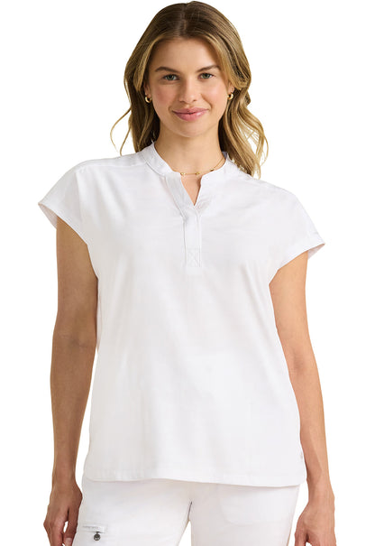 Purple Label 2352 Women's Journey Camo Scrub Top image 1