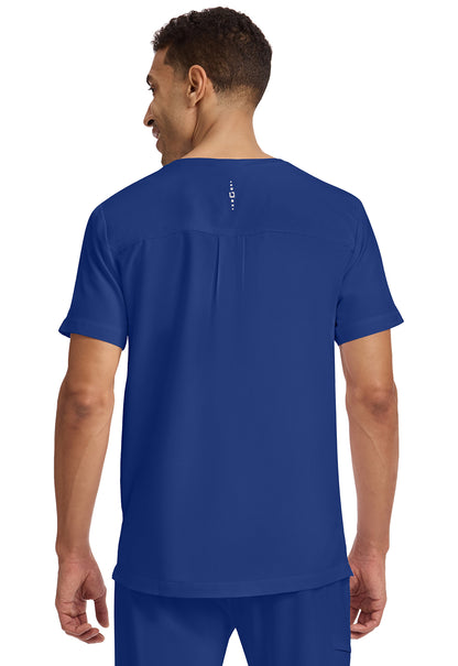HH360 2381 Men's Spencer Scrub Top Galaxy Blue