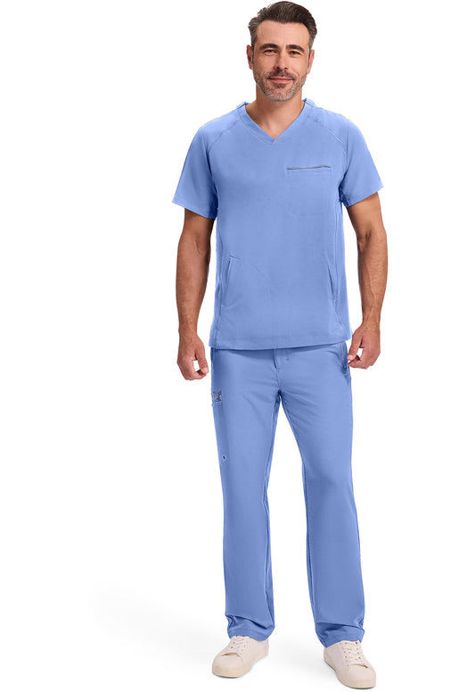 HH 360 2382 Men's Steven Scrub Top Ceil