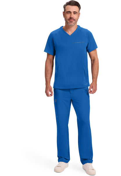 HH 360 2382 Men's Steven Scrub Top Royal