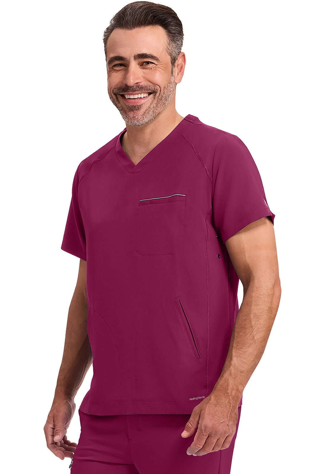 HH 360 2382 Men's Steven Scrub Top image 3