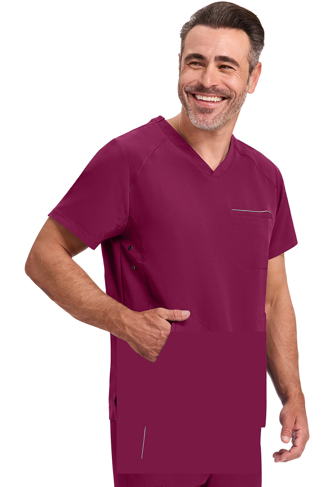 HH 360 2382 Men's Steven Scrub Top image 5