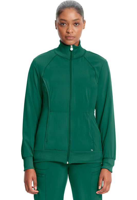 2391A Infinity Zip Front Jacket (Hunter Green)