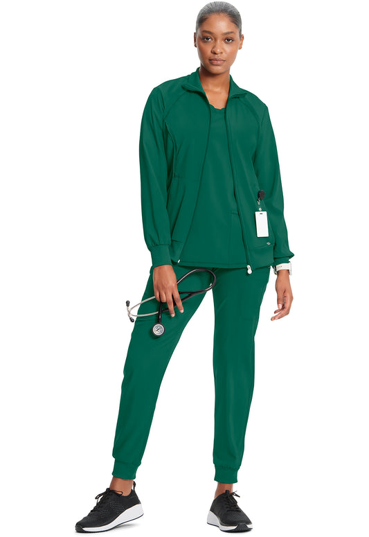 Infinity 2391A Women's Zip Front Jacket Hunter Green
