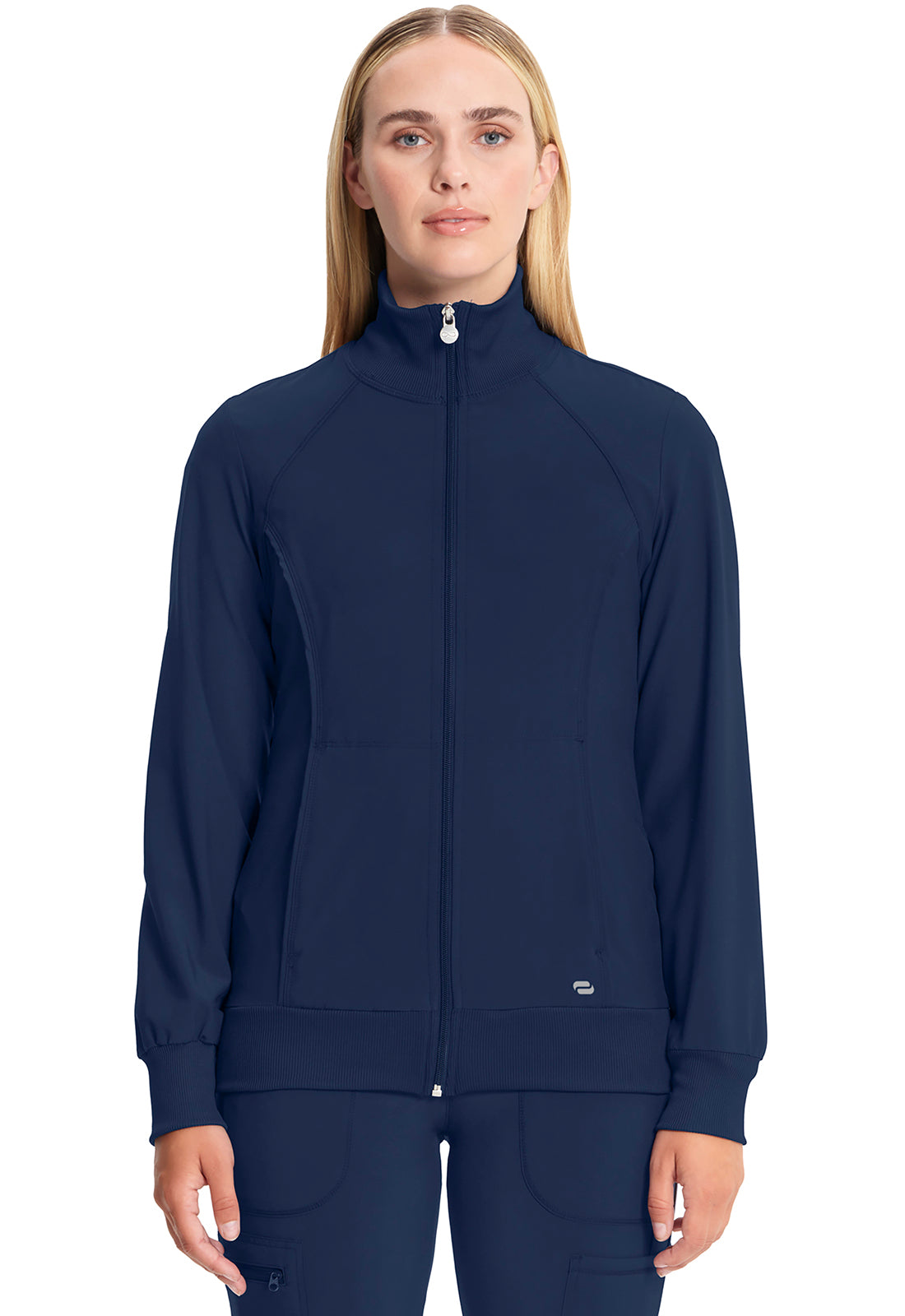 2391A Infinity Zip Front Jacket (Navy)