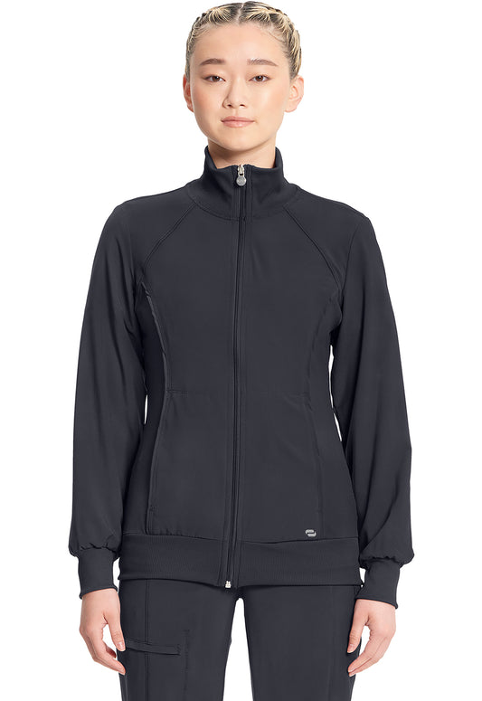 2391A Infinity Zip Front Jacket (Pewter)