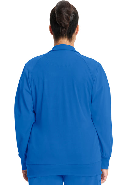 Classics 2391A Zip Front Jacket Royal Model Image Back | Infinity