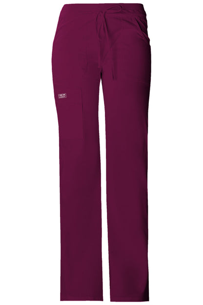 Core Stretch 24001 Drawstring Cargo Pants Wine