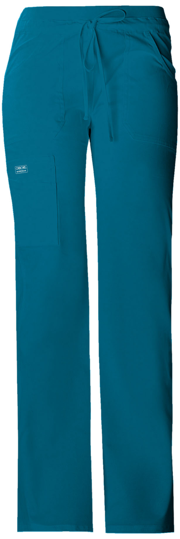 Core Stretch 24001 Drawstring Cargo Pants Caribbean Blue