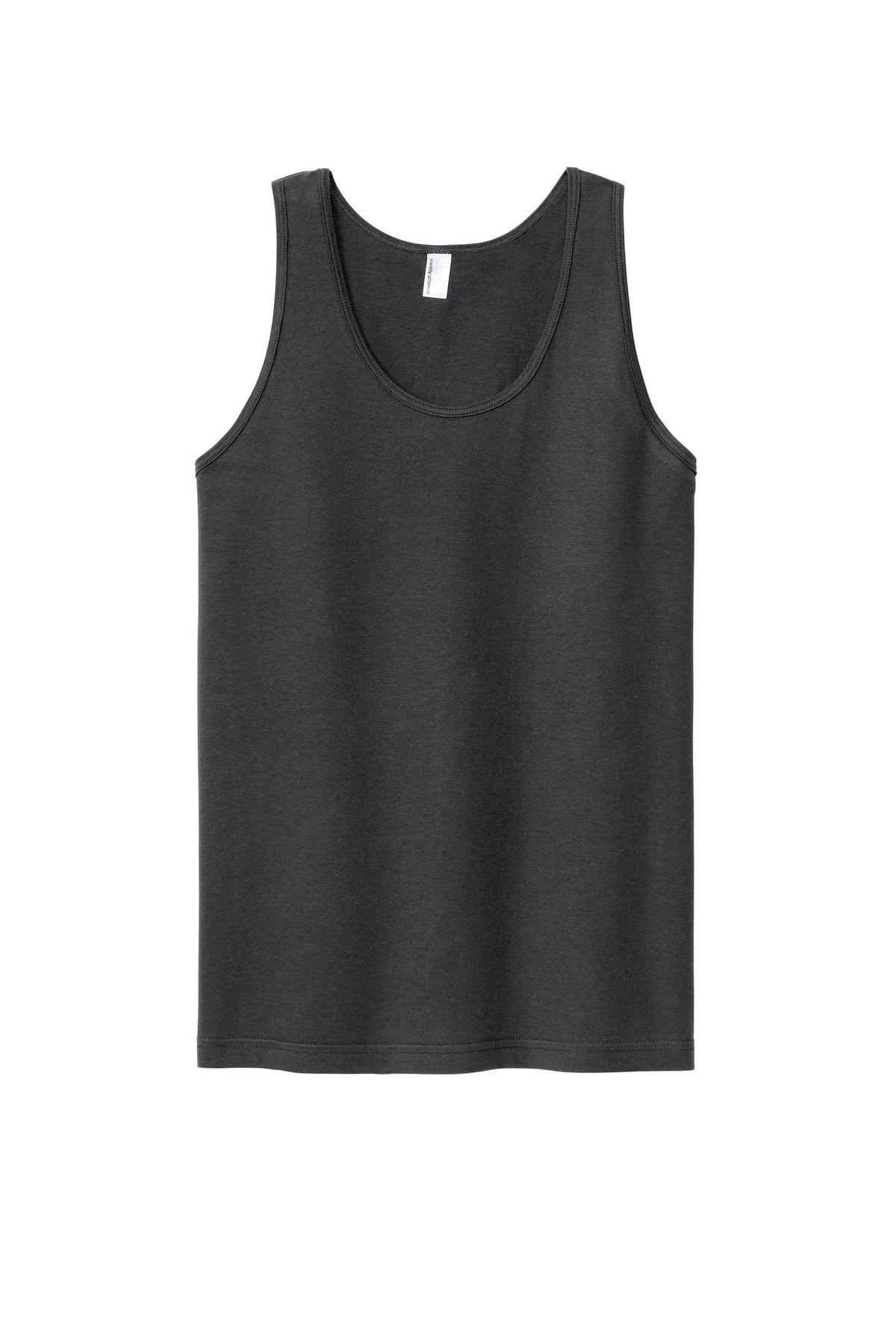 American Apparel Fine Jersey Unisex Tank 2408 Asphalt