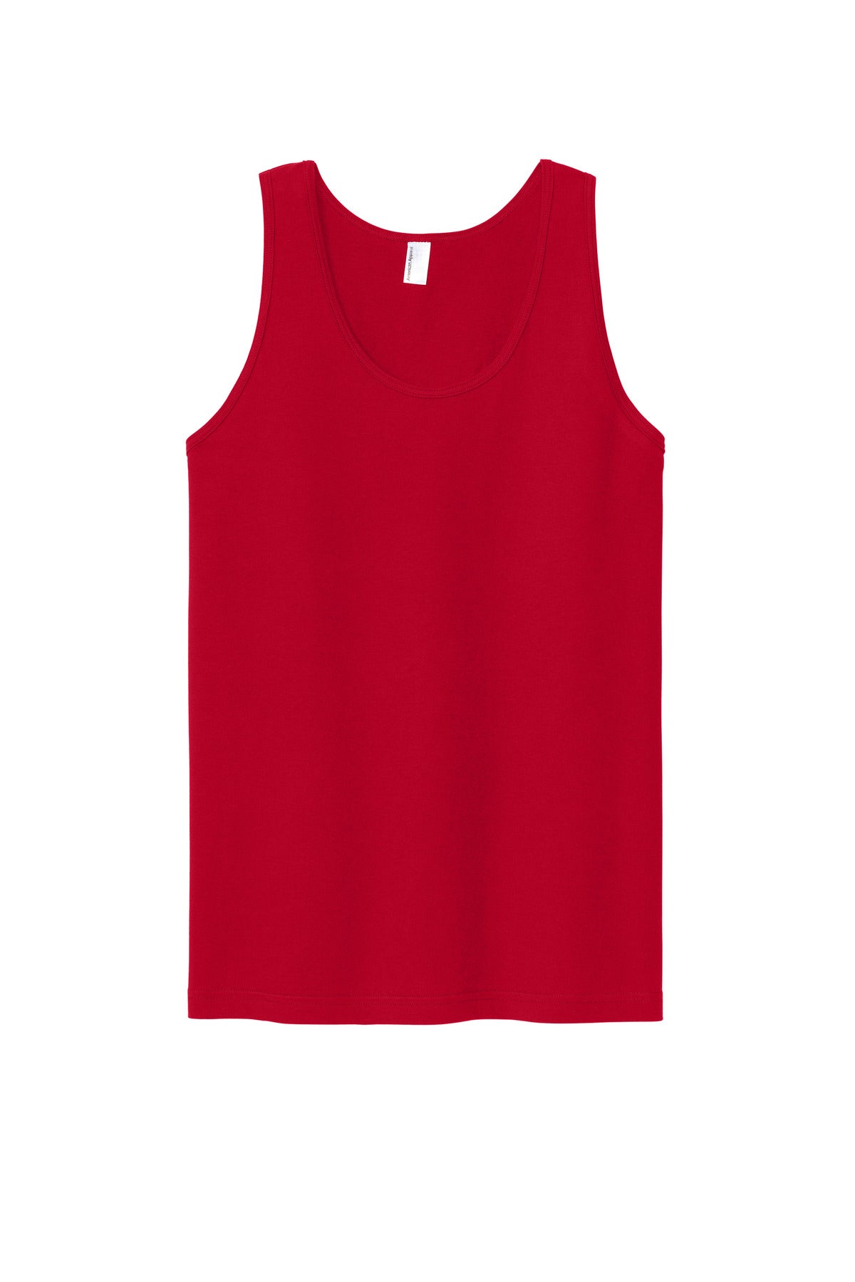 American Apparel Fine Jersey Unisex Tank 2408 Red