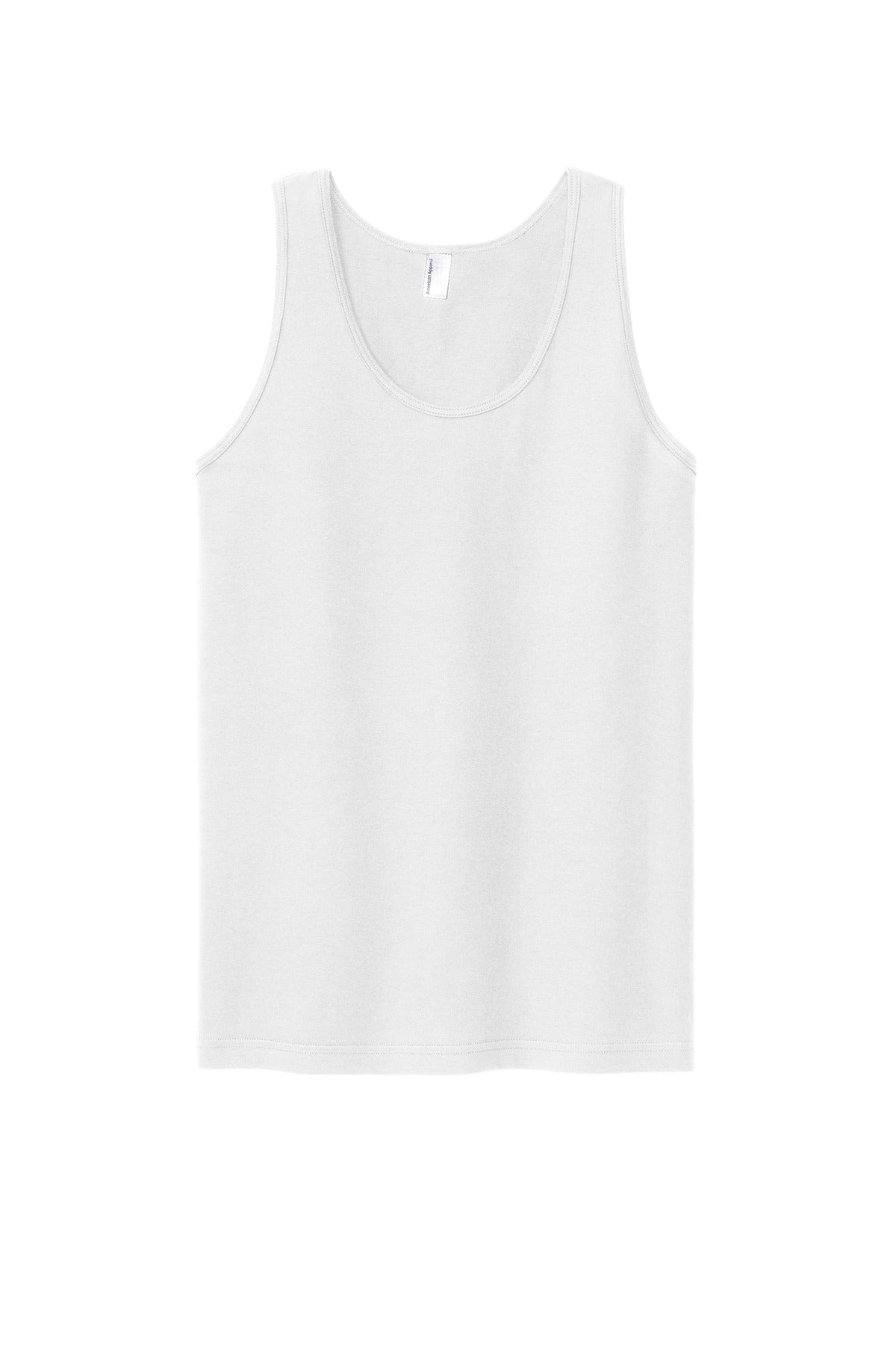 American Apparel Fine Jersey Unisex Tank 2408 White