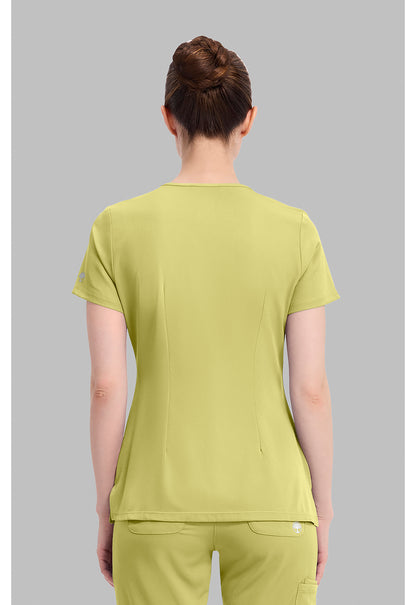 HH Works 2500 Women's Monica Scrub Top Retro Lime