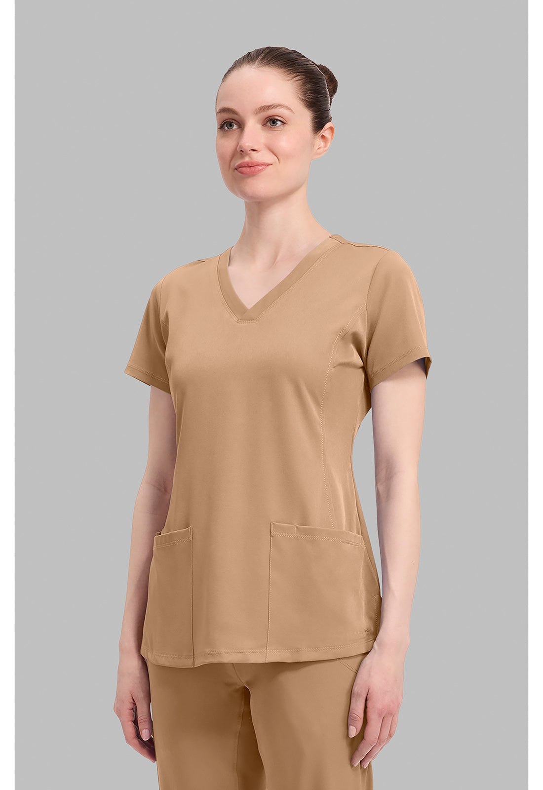 HH Works 2500 Women's Monica Scrub Top Sand Dunes