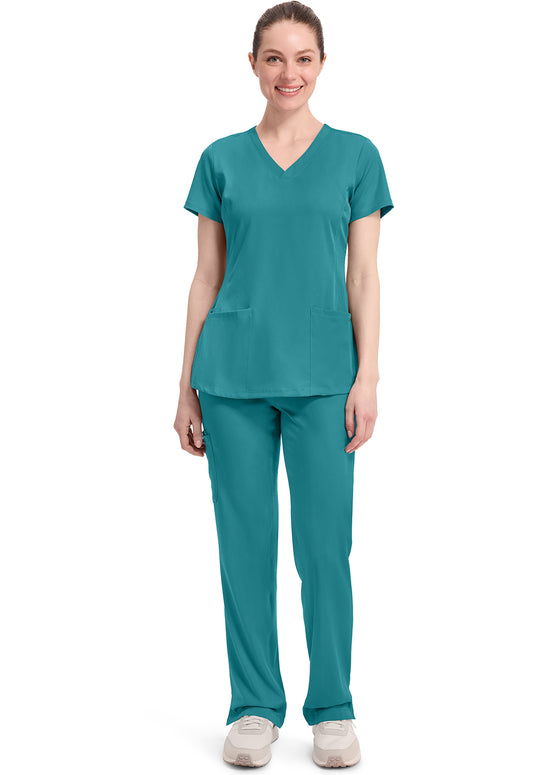 HH Works 2500 Women's Monica Scrub Top Teal