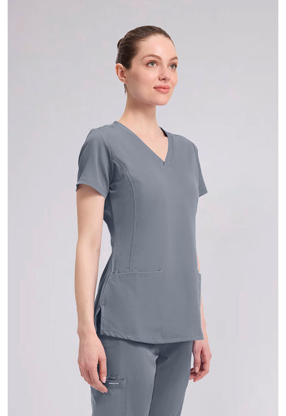 HH Works 2500 Women's Monica Scrub Top Trade Winds