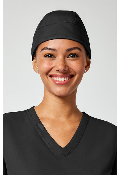 Scrub Hats 2506 Unisex Scrubs Hat Black