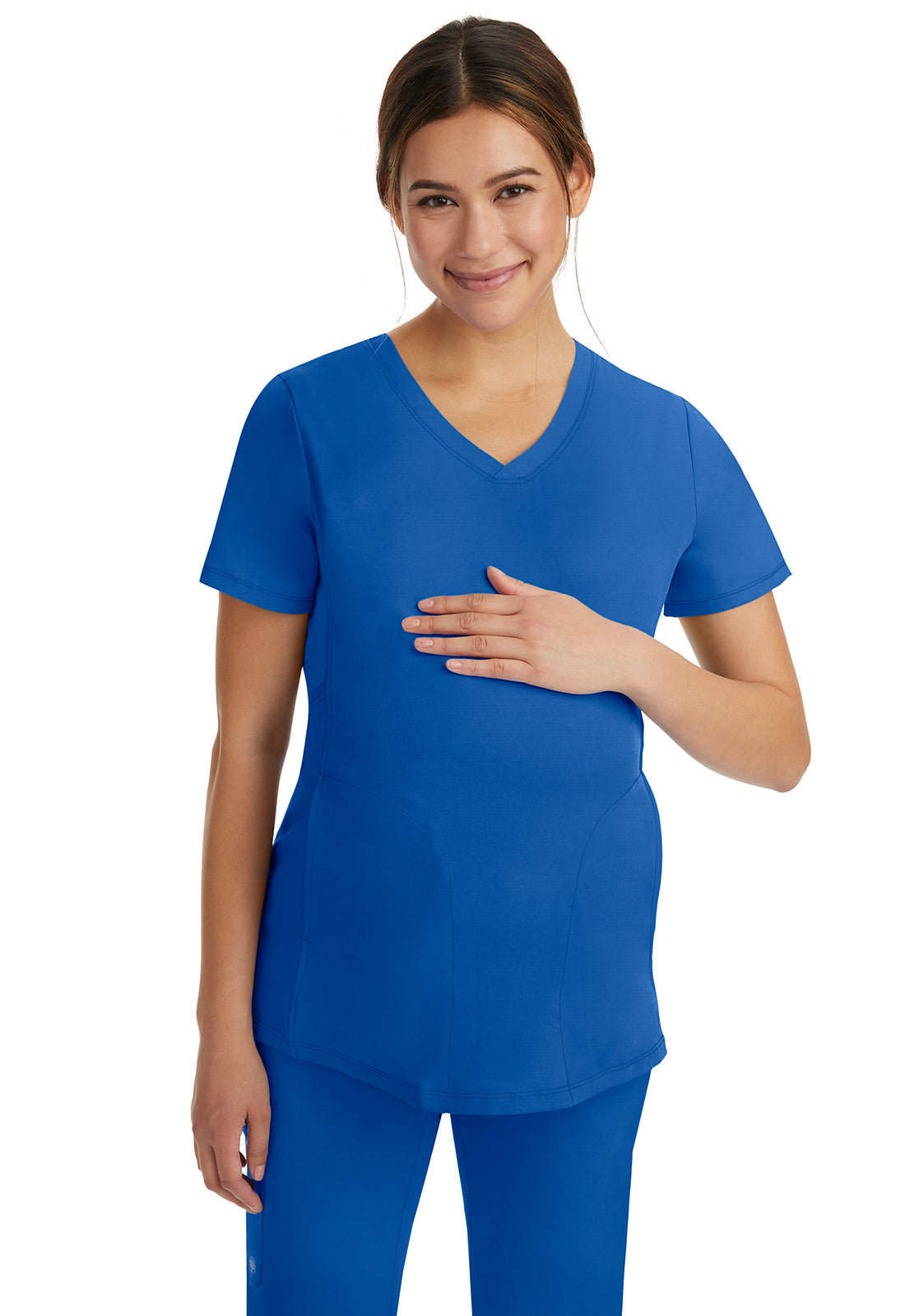 HH Works 2510 Women's Mila Maternity Scrub Top image 1