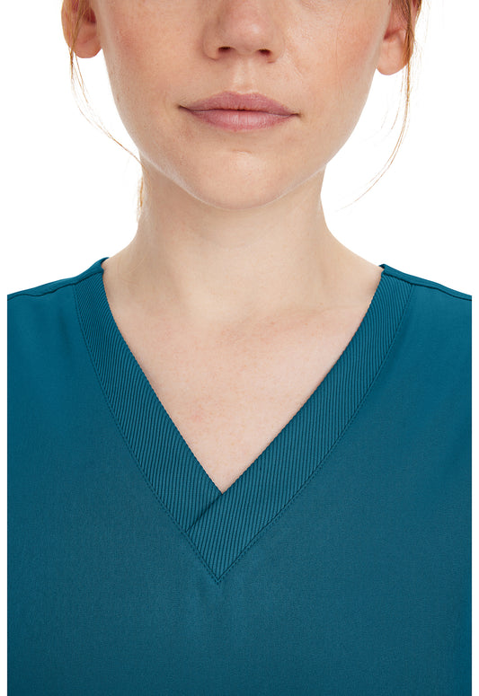 HH Works 2530 Women's Mariah Scrub Top Caribbean