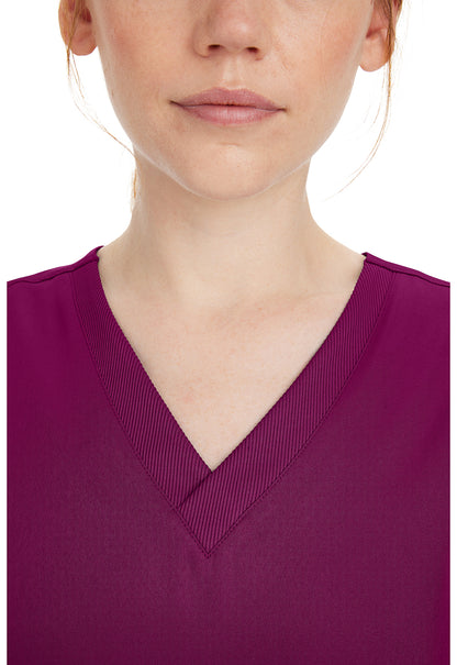 HH Works 2530 Women's Mariah Scrub Top Wine