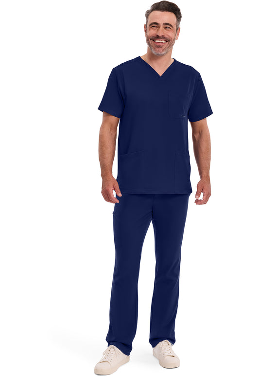 HH Works 2590 Men's Mathew Scrub Top Navy