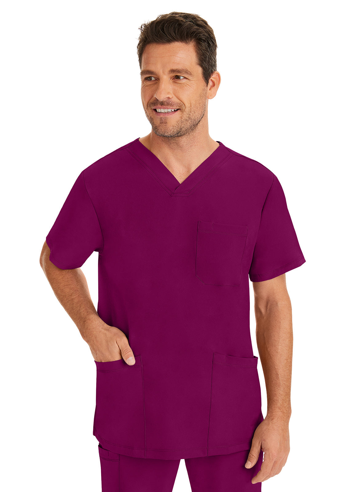 HH Works 2590 Men's Mathew Scrub Top image 3